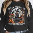 Salem Book Club Gothic Witch Vintage Halloween Art Unisex Sweatshirt