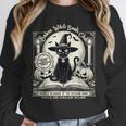 Salem Witch Book Club Vintage Halloween Cat Book Lover Unisex Sweatshirt