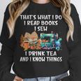 Sewing Reading Books Drinking Tea Sew Sewist Unisex Sweatshirt