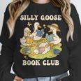 Silly-Goose Book Club Goose And Book Lovers Unisex Sweatshirt Silly-Goose Book Club Goose And Book Lovers Unisex Sweatshirt