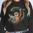 Sloth Reading a Book Lazy Sloth Bookworm Unisex Sweatshirt Sloth Reading a Book Lazy Sloth Bookworm Unisex Sweatshirt