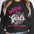 Smutty Book Merch Good Girls Read Dirty Books Smut Readers Unisex Sweatshirt Smutty Book Merch Good Girls Read Dirty Books Smut Readers Unisex Sweatshirt