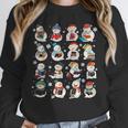 Snowman Reading Book Christmas Cozy Book Lover Bookish Unisex Sweatshirt Snowman Reading Book Christmas Cozy Book Lover Bookish Unisex Sweatshirt