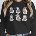 Snowman Reading Book Santa Christmas Bookish Teacher Unisex Sweatshirt Snowman Reading Book Santa Christmas Bookish Teacher Unisex Sweatshirt