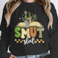 Spicy Book Lover Smut Slut Romance Reading Librarian Unisex Sweatshirt