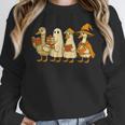 Spooky Halloween Book Lover Halloween Reading Goose Unisex Sweatshirt