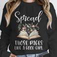 Spread Those Pages Like A Good Girl Bookworm Book Lover Unisex Sweatshirt Spread Those Pages Like A Good Girl Bookworm Book Lover Unisex Sweatshirt