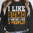 Sumo Wrestling Introvert Wrestler Sumotori Japanese Sport Unisex Sweatshirt