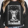 Tarot Card Vintage Whippet Dog Book Lover The Reader Unisex Sweatshirt Tarot Card Vintage Whippet Dog Book Lover The Reader Unisex Sweatshirt