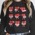 Teacher Valentines Day Reading Book Lover Bookworm Library Unisex Sweatshirt