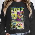 Teenage Mutant Ninja Turtles Retro Neon Comic Book Panels Unisex Sweatshirt