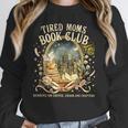 Tired Moms Book Club Cozy Night Coffee Reading Cat Unisex Sweatshirt Tired Moms Book Club Cozy Night Coffee Reading Cat Unisex Sweatshirt