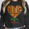 History Education Is Freedom Books Black History Heart Unisex Sweatshirt History Education Is Freedom Books Black History Heart Unisex Sweatshirt