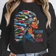 History Education Is Freedom Books Teacher Women Girls Unisex Sweatshirt