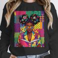 History Month Educated Black Women Girls Reading Book Unisex Sweatshirt