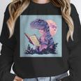 Trex Reading Book Dinosaur Unisex Sweatshirt Trex Reading Book Dinosaur Unisex Sweatshirt