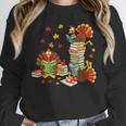 Turkey Reading Books Fall Librarian Book Lover Teacher Kids Unisex Sweatshirt Turkey Reading Books Fall Librarian Book Lover Teacher Kids Unisex Sweatshirt