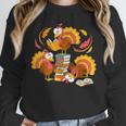 Turkey Reading Books Fall Thanksgiving Teacher Librarian Unisex Sweatshirt Turkey Reading Books Fall Thanksgiving Teacher Librarian Unisex Sweatshirt