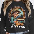 Never Underestimate The Power Of a Girl With a Book Reading Unisex Sweatshirt Never Underestimate The Power Of a Girl With a Book Reading Unisex Sweatshirt