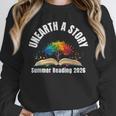 Unearth a Story 2026 Summer Reading Program Tree Book Unisex Sweatshirt