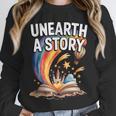 Unearth A Story Rainbow Treasure Book Unisex Sweatshirt