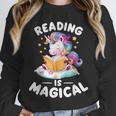 Unicorn Teacher Reading Is Magical Book Unisex Sweatshirt