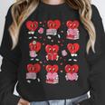Valentines Day Librarian Heart Reading Book Women Men Kids Unisex Sweatshirt Valentines Day Librarian Heart Reading Book Women Men Kids Unisex Sweatshirt