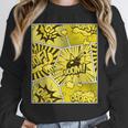 Varsity-Gold Yellow Comic Book University Varsity-Gold Unisex Sweatshirt
