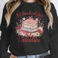 Vintage All Booked For Valentines Book Lovers Teacher Kids Unisex Sweatshirt Vintage All Booked For Valentines Book Lovers Teacher Kids Unisex Sweatshirt