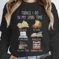 Vintage Retro Things I Do In My Spare Time Books Unisex Sweatshirt