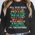 I Will Read Book On Boat Words For Kids Unisex Sweatshirt