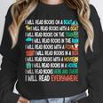 I Will Read Books On A Boat & Everywhere Reading Book Unisex Sweatshirt I Will Read Books On A Boat & Everywhere Reading Book Unisex Sweatshirt