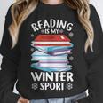 Winter Reading Book Bookworm Winter Unisex Sweatshirt Winter Reading Book Bookworm Winter Unisex Sweatshirt