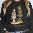 Wizard Of Oz Book Quote Scarecrow Dorothy Retro Drawing Unisex Sweatshirt