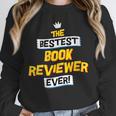 Women's Best Book Reviewer Critic Job Occupation Unisex Sweatshirt