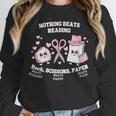 Women's Nothing Beats Reading Book Lover Statement Unisex Sweatshirt Women's Nothing Beats Reading Book Lover Statement Unisex Sweatshirt