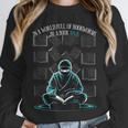 In A World Full Of Bookworms Be A Book Ninja Reading Reader Unisex Sweatshirt