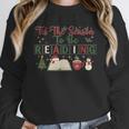 Xmas Books Tis The Season To Be Reading Book Lover Unisex Sweatshirt Xmas Books Tis The Season To Be Reading Book Lover Unisex Sweatshirt