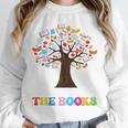 100 Days In The Books Reading Teacher 100th Day Of School Premium Tri-Blend Unisex Sweatshirt 100 Days In The Books Reading Teacher 100th Day Of School Premium Tri-Blend Unisex Sweatshirt