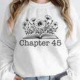 45th Birthday Chapter 45 Reading Book Lover Bookworm Teacher Unisex Sweatshirt