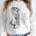 Alice Adventures Wonderland Vintage Book Quote Lewis Carrol Unisex Sweatshirt Alice Adventures Wonderland Vintage Book Quote Lewis Carrol Unisex Sweatshirt