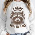 Audio Book Reader Book Lover Raccoon I Read With My Ears Unisex Sweatshirt Audio Book Reader Book Lover Raccoon I Read With My Ears Unisex Sweatshirt