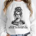 Book Lover Bent Over a Book Unisex Sweatshirt