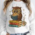 Book Lover Owl Reading Bookish Library Read Books Be Kind Unisex Sweatshirt Book Lover Owl Reading Bookish Library Read Books Be Kind Unisex Sweatshirt