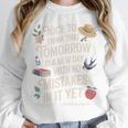 Book Lover Tomorrow Quote Anne Shirley Premium Tri-Blend Unisex Sweatshirt Book Lover Tomorrow Quote Anne Shirley Premium Tri-Blend Unisex Sweatshirt