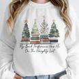 My Book Preference Has Me On The Naughty List Christmas Tree Unisex Sweatshirt