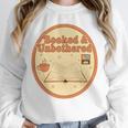 Booked & Unbothered Book Lover Tee Unisex Sweatshirt