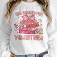 All Booked For Valentines Book Lovers Teacher Kid Valentines Unisex Sweatshirt