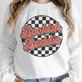 Bookish Baddie Retro Aesthetic Typography Unisex Sweatshirt