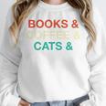 Books Coffee Cats Social Justice Unisex Sweatshirt Books Coffee Cats Social Justice Unisex Sweatshirt